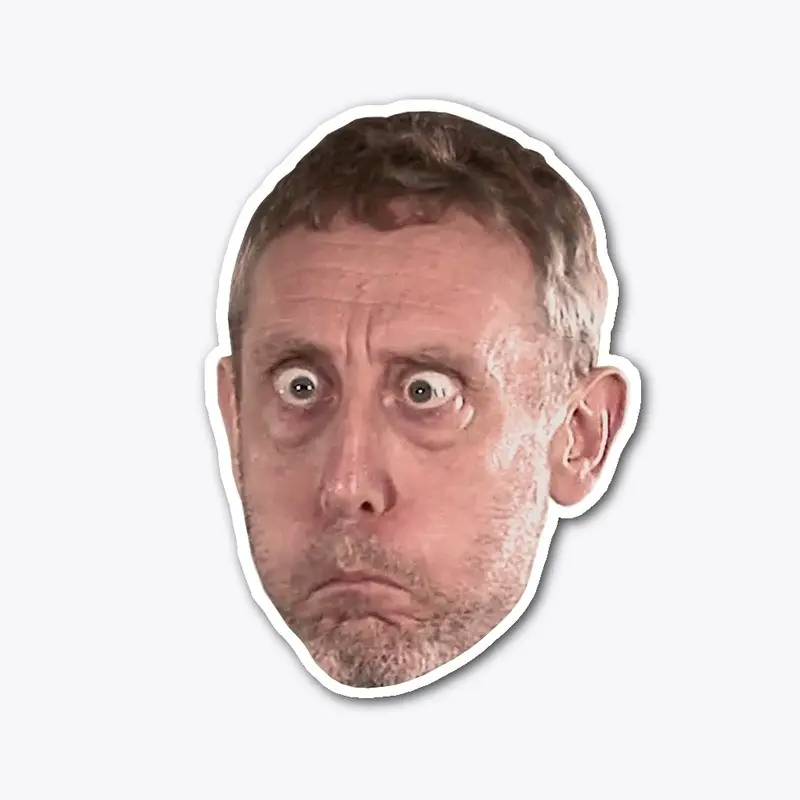 Michael Rosen No Breathing Sticker