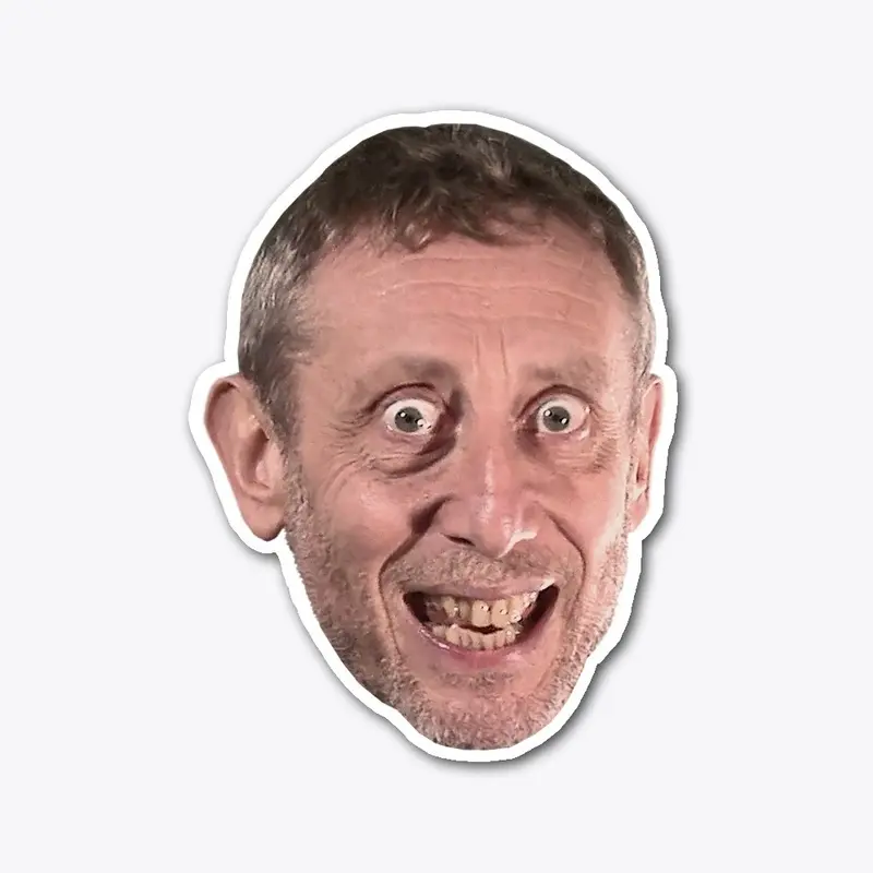 Michael Rosen Die Cut Sticker 2